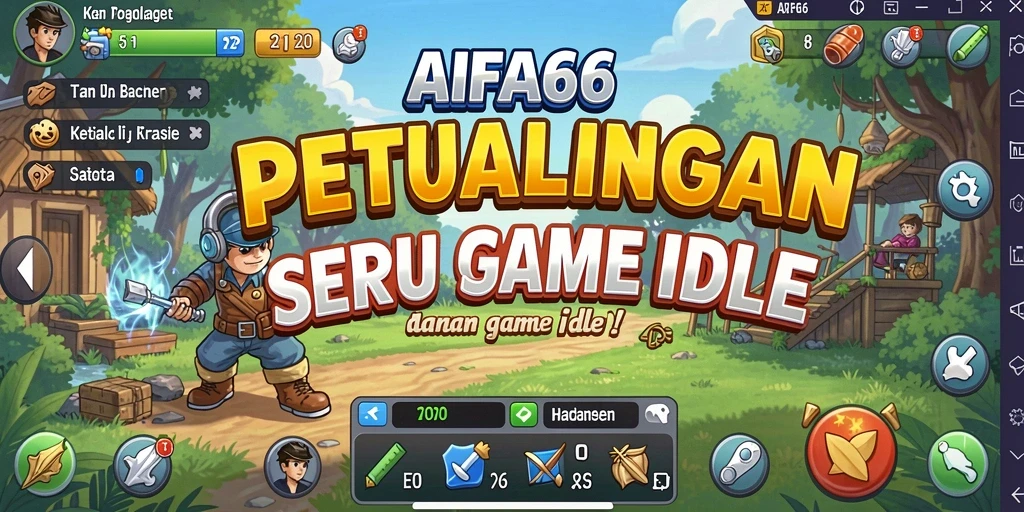 Screenshot AIFA66 menampilkan gameplay Idle yang menarik.