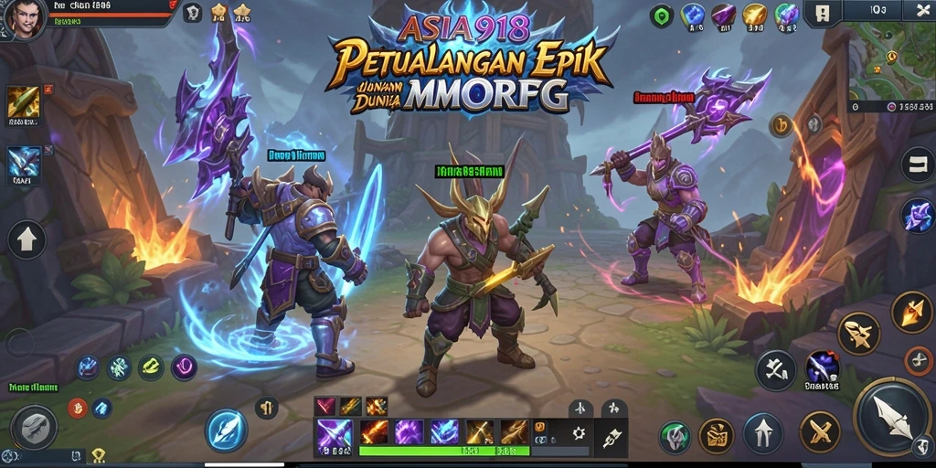 Tampilan gameplay ASIA918 yang menakjubkan dan menarik.