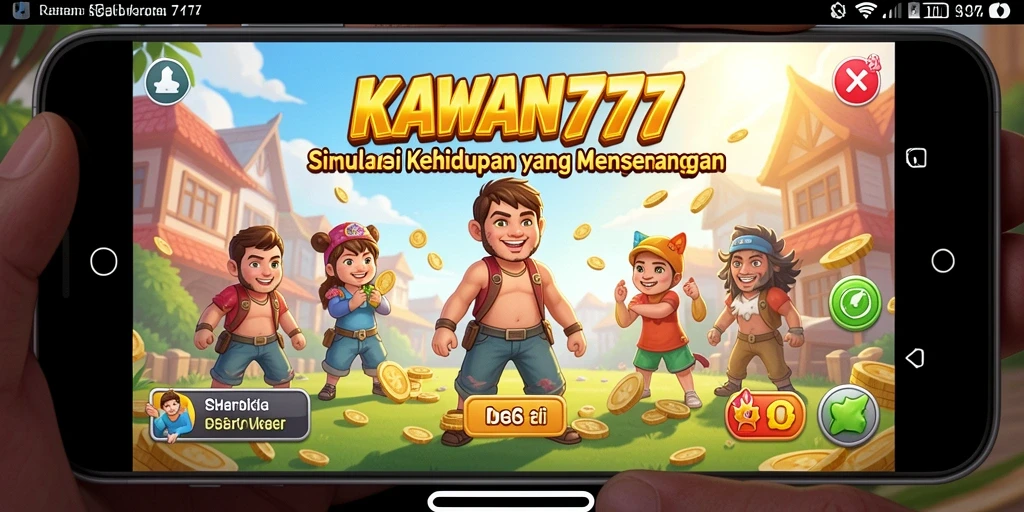 Tampilan gameplay KAWAN777 yang menawan dan interaktif.