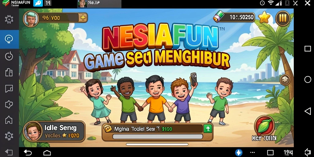Gameplay santai di dunia <strong>NESIAFUN</strong> yang mengasyikkan.