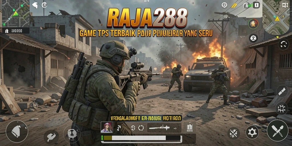 Tangkapan layar gameplay RAJA288 menunjukkan aksi pertempuran seru dan strategi pemain.